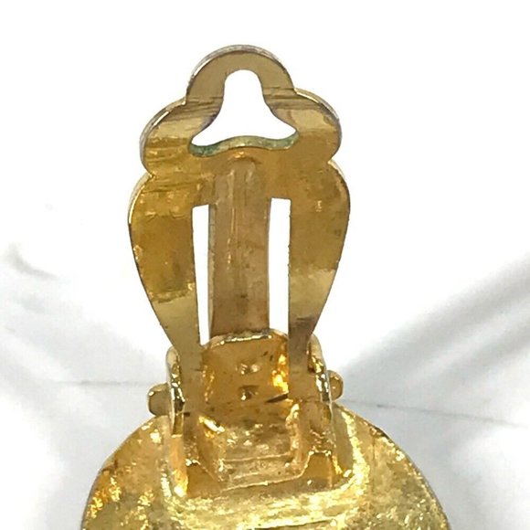 CHANEL vintage CC CC Mark Accessories Earrings Metal Gold - Picture 6 of 15